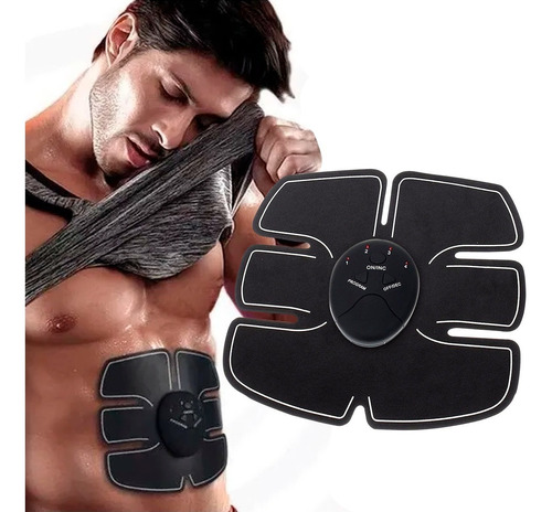 Electro Estimulador Abdominal Reductor Fitness Gym Six Pack