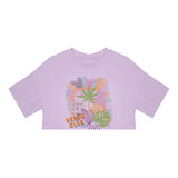 Blusa Cropped Feminina Beach Rovitex Teen Roxo