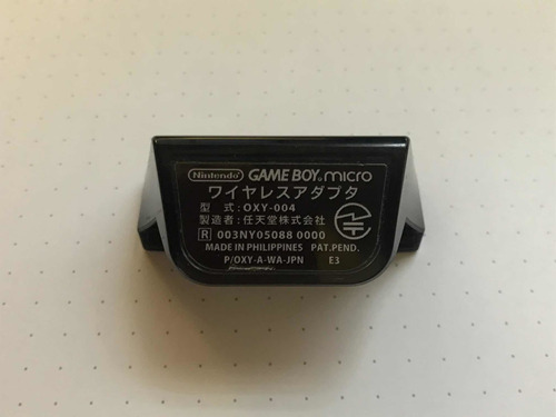 Game Boy Micro Adaptador Inalámbrico - Wireless Adapter 