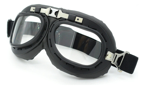 Óculos Goggles Lente Transparente Motoqueiro Proteção