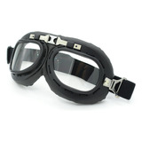 Óculos Goggles Lente Transparente Motoqueiro Proteção