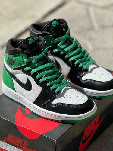 Jordan Retro 1 Luckygreen #25.5