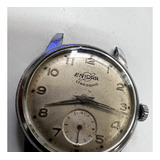 Reloj Enicar Ultra Sonic Cuerda Acero Antiguo Proyecto 