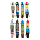 Skate Longboard Dancer Dancing 46 Hannya Flower