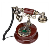 Ms-6100b Retro Escritorio Teléfono Con Cable Vintage Llamado