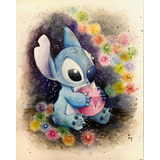 Juego Completo De Pintura Disney Stitch 5d Diy Diamond -1