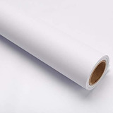 Papel Pintado Adhesivo Blanco 15.8  X400  Impermeable
