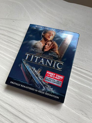 Blu-ray Titanic Original Version Eeuu, Sin Uso 