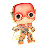 ¡funko Pop! Pin: Dc, Flash Multicolor, 3,75 Pulgadas