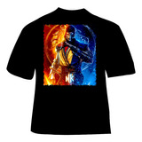 Polera Mortal Kombat - Ver 01 - Vale Gamess