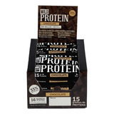 Suplemento En Barra Wild Foods  Wild Protein Proteína Sabor Chocolate En Caja De 720g 16 Un