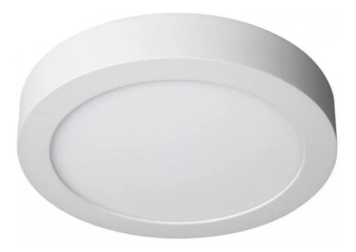 Plafón Panel Led Aplique Circular 12w Superficial 