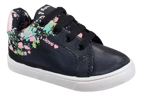 Zapatillas Urbanas Niñas Nenas Floreadas Heyday Art 188