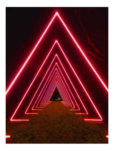 Arco Luz Led Triangular Gigante Para Fiestas Eventos