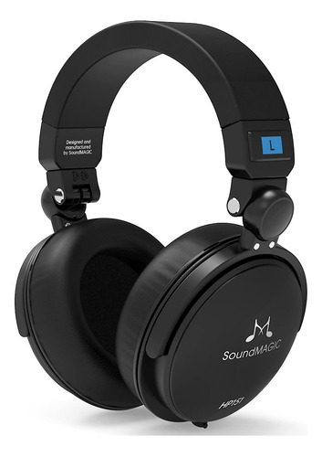 Audífonos Soundmagic Hp151 Plegables Premium Negro
