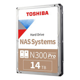 Toshiba N300 Pro Hdwg51exzstb Nas 14tb Disco Duro Interno