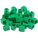 Recursos Educativos Unifix Cubos Conjunto Verde De 