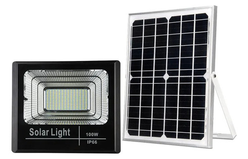 Reflector Solar Led 100w Atomlux + Panel Solar + Control