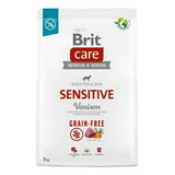 Brit Care Sensitive Venado Para Perros, Bolsa 3 Kg