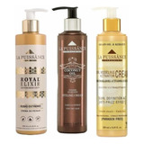 La Puissance Crema De Peinar Coconut + Royal Elixir Y Rulos