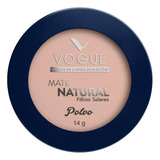 Vogue Polvo Compacto Mate Natural Natural 14gr