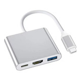 Adaptador Tipo C Hdmi Dex Usb S8 S9 S10 Note 8 9 10 Macbook