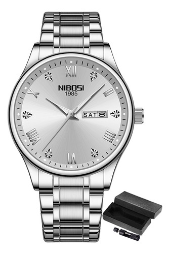 Relógio De Quartzo Elegante Nibosi Para Homens