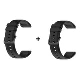 Kit 2 Pulseiras Para Amazfit Stratos 2 De Silicone Cores