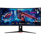 Monitor Gamer Curvo Asus Rog Led 34in Quad Hd 180hz Hdmi /vc Color Negro