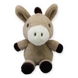 Peluche Caballo Bebe Café Suave Juguete Infantil De 32cm