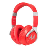 Auricular Motorola Pulse 200 Bass Rojo Con Cable Desmontable