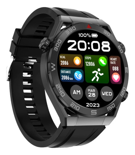 Reloj Inteligente Smartwatch Dt Ultra Mate Negro