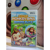 Super Monkey Ball Banana Blitz Nintendo Wii Original 