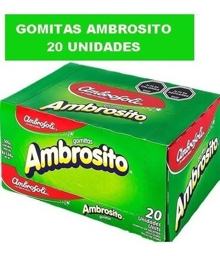 Gomitas Ambrosito Caja X 20 Unidades