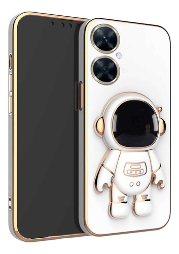 Funda Para Huawei Note 11i Galvanoplastia Silicona Astronaut
