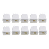 10x Almofada Esponja Feltro Compativel P/ Epson L3110 L3150