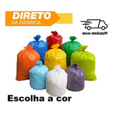 Saco De Lixo Colorido 20l Litros Colorido C/25 Und  Escolha