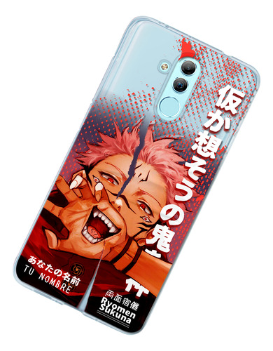 Funda Para Huawei Jujutsu Kaisen Sukuna Ryomen Con Nombre