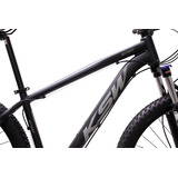 Bicicleta Aro 29 Ksw Shimano Acera 24v F. Hidráulico C/trava Cor Preto/prata Tamanho Do Quadro 19