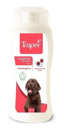 Shampoo Para Perro Cachorro Traper Neutro / Catdogshop