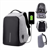 Mochila Antirrobo Morral Bolso Puerto Usb 