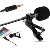 Microfone Para Celular Tipo Lapela Android iPhone Youtubers