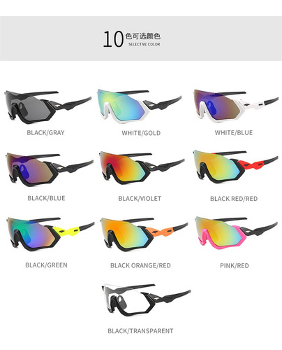 Gafas-lentes Ciclista/running/deportes Aire Libre Sol Uv 400