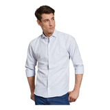 Camisa Devré Slim Fit Azul Claro Hombre 42d0217 