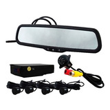 Espejo Retrovisor Con Pantalla (monitor), Con Camara De Reversa Y 4 Sensores De Reversa Marca: Extreme Modelo: Ex-sc437