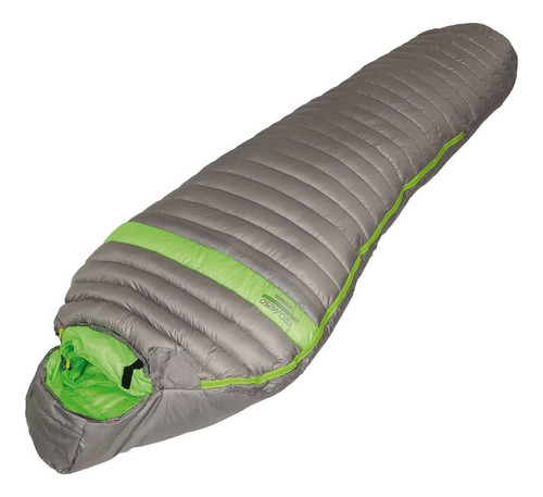 Waterdog Bolsa De Dormir Trom 250 -15° Pluma Momia Compacta Color Gris