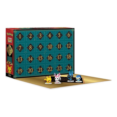 Calendario De Adviento Cuenta Regresiva De 24 días Para Las Festividades De Pokémon Funko | Meses sin interés