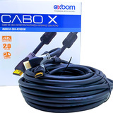 Cabo Hdmi 15m 4k 2.0 Ethernet 15 Metros Original Com Audio