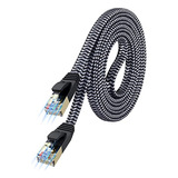 Cable Ethernet Cat 7 10ft - Alta Velocidad 10gbps - Plano Y