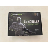 Fuente Pc Gamemax Semi Modular Series Gm-800 800w Negra